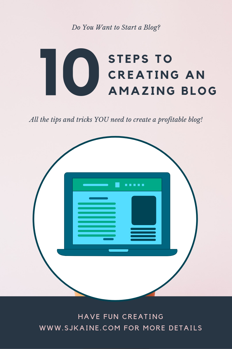 How To Start A Blog | 10 Steps!